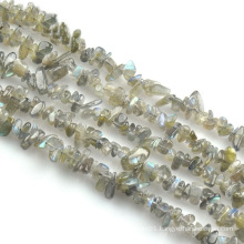 Wholesale high quality irregular labradorite chips loose beads DIY Bracelet Necklace